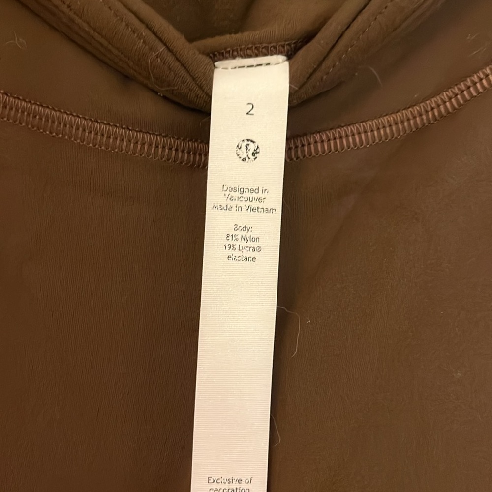 Brown Lululemon Flare Leggings - Picture 4 of 4